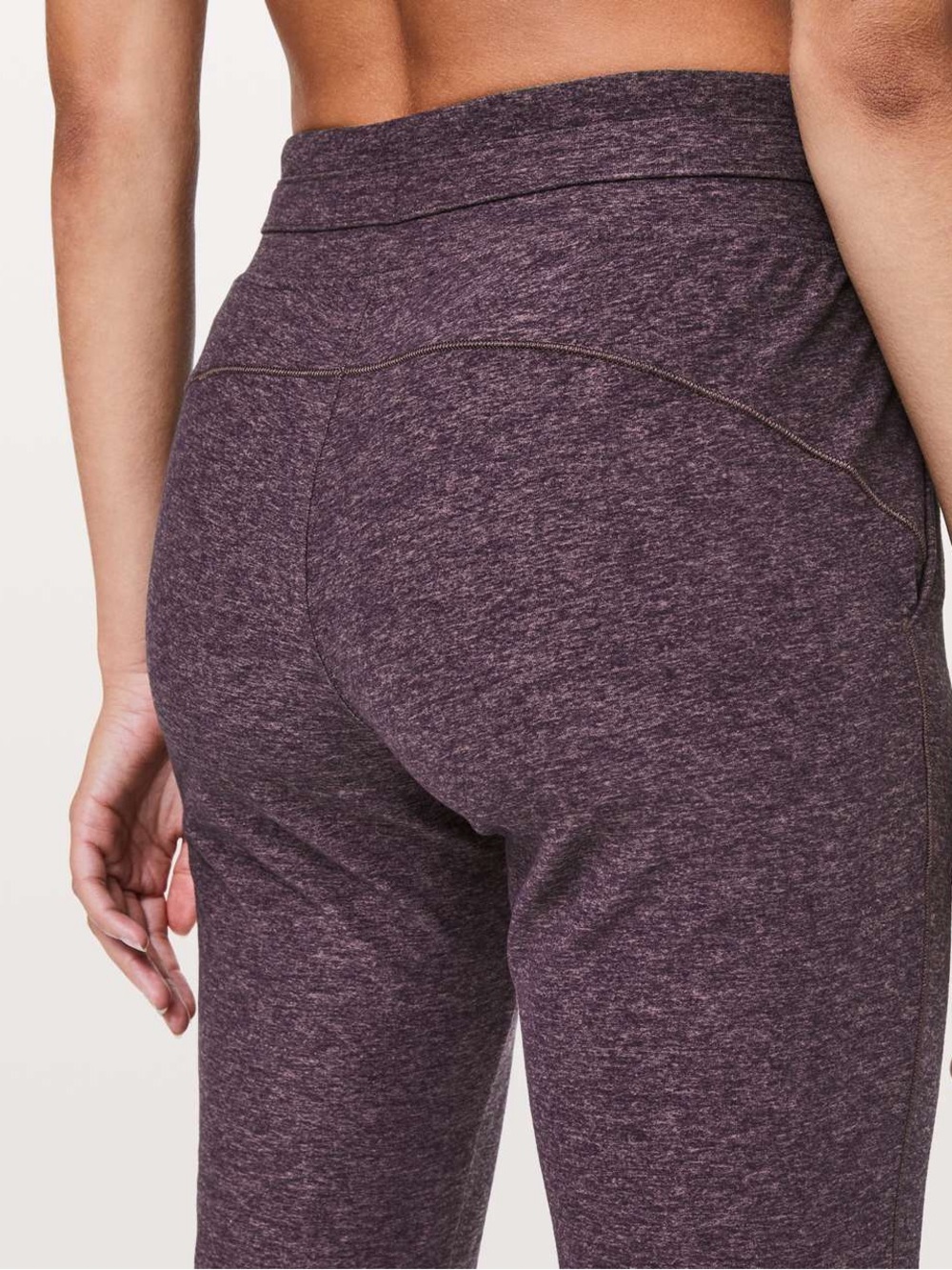 Lululemon Ready To Rulu Pant in Heathered Arctic Plum Sz8 - Picture 3 of 12